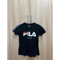ราคา เสื้อยืด Fila สีดํา ของแท้ (44122096287)