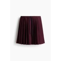 ราคา H&M(เอชแอนด์เอ็ม) กระโปรงสั้นแบบพลีท ผู้หญิง 1295124_1 (43067032910)