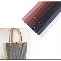 ราคา สายสะพายกระเป่า 19 mmยาว 60 cm. สีน้ำตาล 2 สายพร้อมตัวตอก สินค้าพร้อมส่ง (13137517552)