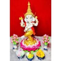 ราคา ️พระพิฆเนศปางลีลาหรือร่ายรำประทานพรแต่งทรงเครื่องไทยสวยงามสินค้ามีลิขสิทธิ์ (10089823490)