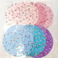 ราคา หมวกอาบน้ำคิตตี้ ลายคิตตี้เล็ก หมวกคลุมผมอาบน้ำ (12261618687)