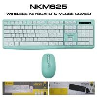 ราคา NUBWO Keyboard+mouse combo set NKM-625 VIRGO Wireless & ชุดคีย์บอร์ด+เมาส์ wireless NUBWO NKM-627 (6967490509)