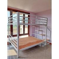 ราคา เตียง 2 ชั้น บันไดเดินขึ้นข้าง กันตกรอบเตียง ทำจากเหล็กกล่อง หนา1.2 มิล แข็งแรง ไม่โยก (23754184143)