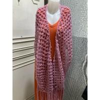 ราคา ผ้าพันคอไหมพรม สีม่วง มือสอง (42360661788)