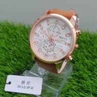 ราคา นาฬิกาข้อมือ แฟชั่น BOLUN แบรนด์แท้ สายหนัง ขนาด 40 mm 《 แถมฟรี !! กล่องนาฬิกา 》 (23513658981)