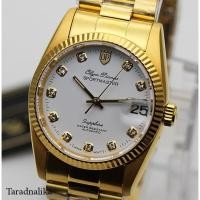 ราคา นาฬิกา Olym pianus sportmaster Automatic sapphire 89322AM-423 หน้าปัดขาว (44002724696)