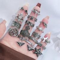 ราคา Street Westwood Retro Distressed Punk สไตล์ Star Vivienne Westwood Saturn เปิดแหวนเฉพาะ High-End All-Match แหวนนิ้วชี้ (25433813261)