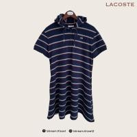 ราคา LACOSTE Hoodie Dress เดรสฮู้ดมือสอง✔️ (25500330311)