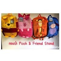 ราคา กระเป๋าเป้ Pooh หมีพูห์ & Piglet พิกเล็ต & Eeyore อียอร์ & Tigger ทิกเกอร์ Stand มีหูและแขนขาโผล่ 14นิ้ว พู พูห์ หมีพู (2641777309)
