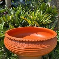 ราคา อ่างดินเผา อ่างเลี้ยงปลาดินเผา มีลายปากหยัก เลี้ยงปลา ปลูกบัว จัดสวน( เฉพาะอ่าง‼️) (29132659991)