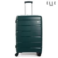 ราคา ELLE Travel Samson Collection, 100% PP (Polypropylene). Large 28" Luggage, Double Coil Secure Zipper, Expandable (23380843966)