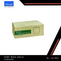 ราคา JJGLASS - (Ocean) B13009 Ivory Rock 9 1/4oz. (265ml.) [1กล่อง (6ใบ)] แก้วน้ำ แก้วเหล้า แก้วโอเชี่ยน (9180100751)
