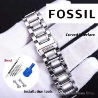 ราคา สายข้อมือนาฬิกาสแตนเลส Fossil ขนาด 12-24mm และ 38-45mm | ใช้ได้กับ JR1487/JR1354 | สร้อยข้อมือโลหะสำหรับผู้ชายและผู้หญิง (41853361952)