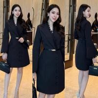 ราคา M2 งานป้าย Charissa Dress ชุดเดรสสั้นทรงสอบแขนยาว สีดำ สำหรับผู้หญิง เสื้อผ้าแฟชั่นผู้หญิง ไซส์ S-XL #20100 (27025709990)