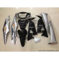 ราคา WAVE 100 S 2005 U BOX ชุดสี เงินดำ เฟรมรถ กรอบรถ แฟริ่ง Honda เวฟ100s สีตามรูป (7971467293)