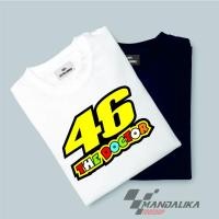 ราคา เสื้อยืดคอกลมเสื้อยืด ลาย Valentino rossi vr46 vale motogp valeyelowS-5XL (20237887281)
