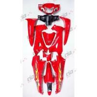 ราคา Torpaint ชุดสีเวฟ125s เเฟริ่งเวฟ125s เฟลมเวฟ125s 125s 125r เฟรมwave ชุดสีwave สีแดงสด (19274358110)