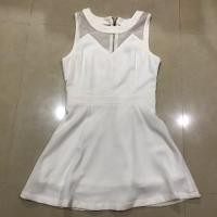 ราคา เดรสสีขาว ซีทรู Something Borrowed (1891484674)