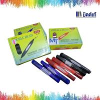 ราคา ปากกาเคมี 2 หัว AAA สีดำ สีน้ำเงิน สีแดง ปากกามาร์คเกอร์ ชนิด 2 หัว หัวแหลม และหัวตัด (5431126207)