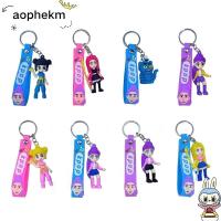 ราคา AOPHEKM Kpop Demon Hunters พวงกุญแจ, อะนิเมะ Mo Dao Zu Shi Rumi Zoey Jinu Derpy พวงกุญแจ, Rumi Mira Zoe PVC ขาย My Soul กุญแจรถจี้กระเป๋าอุปกรณ์เสริม (28292691132)