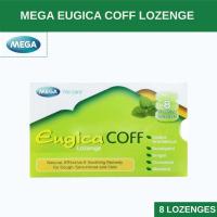 ราคา Mega We Care Eugica Coff Lozenge - เมก้า วีแคร์ ยูจิก้า คอฟ ลูกอมสมุนไพร บรรเทาอาการเจ็บคอ (8เม็ด/แผง) (40368941988)