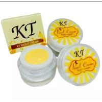 ราคา (x1) KT Pearl Cream Night Cream ครีมเคที ไนท์ครีม 1 กระปุก (2930774042)
