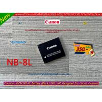 ราคา Canon NB-8L แบตเตอร์รี่กล้อง Canon A3300 A3200 A3100IS A3000IS A2200 A1200 PC1474 PC1475 PC1585 PC1590 มือ 1 พร้อมกล่อง (20882928730)