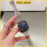 ราคา (Fast Shipping) สายนาฬิกาซิลิโคนใส iwatch 9/8/SE/7/6/5/4/3/2/1 สายนาฬิกาซิลิโคน 45mm.42mm.44mm.40mm.38mm.41mm (20068552482)