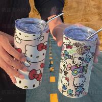 ราคา สวัสดี คิตตี้ ถ้วยเก็บอุณหภูมิพร้อมฟางถ้วยสบาย ๆ ถ้วยกาแฟ ถ้วยน้ําสแตนเลสแบบพกพา อุณหภูมิร้อนและเย็นรักษา 480มล (43067972648)