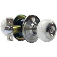 ราคา FREE HOME ลูกบิดทั่วไป HF 489.93.710 หัวจัน สีหินอ่อนขาว/สเตนเลส ลูกบิดประตู กลอนประตู ลูกบิดกลอนประตู (9768577573)