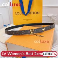 ราคา ✨Louis Vuitton เข็มขัดรุ่น LV Women's PRETTY LV Belt 3cm Monogram เข็มขัดผู้หญิง (44215497829)