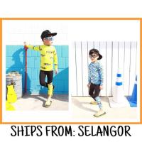 ราคา SHARK & WAVE BLUE YELLOW Longsleeves Kids(3-9years) ชุดว่ายน้ําชุดว่ายน้ํา (18789207957)