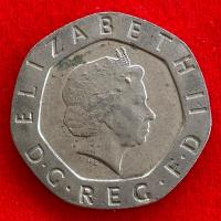 ราคา เหรียญอังกฤษ​​ United Kingdom 20 pence ปี 2006 เหรียญต่างประเทศ (25412803291)