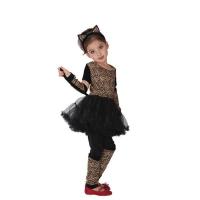 ราคา ชุด halloween เด็ก ชุดฮาโลวีนเด็ก ชุดคอสเพลย์ฮาโลวีนสำหรับเด็กและสาว ดีไซน์สัตว์และดอกไม้ลายเสือดาว (42224830610)