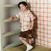 ราคา Tilly Milly เสื้อเชิ้ต-Green Tilly Breakfast's Club (22674507163)