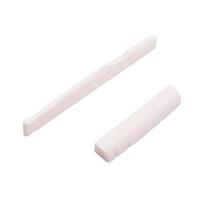 ราคา 2PCS 6 สตริงอะคูสติกกีต้าร์สะพานสะพานอานและน็อตอุปกรณ์เสริมที่ดีจริงช่วยเพิ่มการสั่นพ้อง (กระดูกวัว) (42217715733)