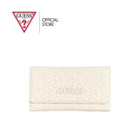 ราคา GUESS กระเป๋า รุ่น SG907651 BOWIE WALLET สีขาว (43360878645)