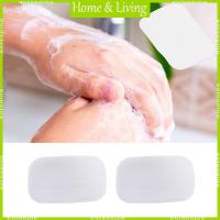 ราคา Aotoo แผ่นกระดาษสบู่ ละลายน้ําได้ แบบพกพา ใช้แล้วทิ้ง 100 200 500 ชิ้น (24404407040)