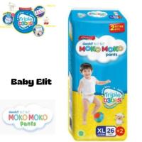 ราคา Genki MOKO MOKO ขนาด XL26+2 (28 ชิ้น) (16395468517)