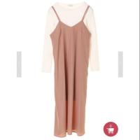 ราคา เดรสสไตล์ญี่ปุ่น earth music&ecology ของแท้ใหม่ป้ายห้อยส่งฟรี (1176213060)