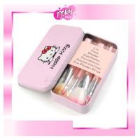ราคา POKY - K164 Make Up Brush Set / ชุดแปรงแต่งหน้านําเข้า / แปรงแต่งหน้า / 7 in 1 Hello Kitty Make Up Brush / Make Up Tools (43074568057)