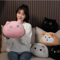 ราคา ตุ๊กตาตัวใหญ่เท่าคน หมอนผ้าห่มตุ๊กตา ตุ๊กตาแมวดำ การ์ตูน สำหรับหอพัก สำนักงาน และบ้าน พร้อมหมอนและเบาะรองนั่ง (45200149439)