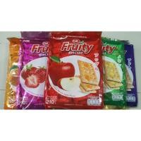 ราคา ขนมปังกรอบ ok fruity biscuit รสผลไม้ (22705999445)