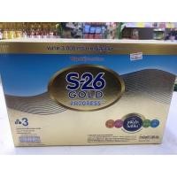 ราคา นมผงเอส26 S26 เอส26โปรเกรสโกลด์ S26 gold สูตร3 ขนาด3000กรัม (9815428441)