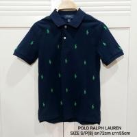 ราคา เสื้อเด็ก POLO RALPH LAUREN แท้100% สีกรม ปักม้าเขียวทั้งตัวหน้าหลัง สวยหรูมากๆค่ะ ไซส์ S/P(8) (27900240927)