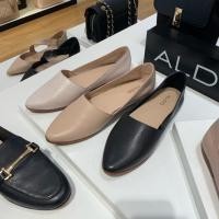 ราคา ALDO 100% sz.36-40EUR พื้นหนังล้วนนิ่มสบายมาก หนังดี นิ่มเงาสวย ของแท้จากช็อปพร้อมกล่องและป้าย (184234151)