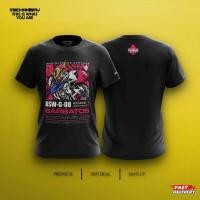 ราคา [MECHANISM-V] เสื้อยืด BARBATOS LUPUS เสื้อยืดกราฟิกดีไซน์แบบกําหนดเอง (XS-5XL)สีดํา (41774526445)