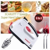 ราคา เครื่องผสมอาหารมือ scarlett/7speedy super hand mixer ฟรี 4 มิกเซอร์ (26459949682)