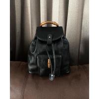 ราคา Gucci bamboo mini backpack วินเทจ กระเป๋าเป้ กุชชี่ กระเป๋ามือสอง แบรนด์เนม (10892141674)