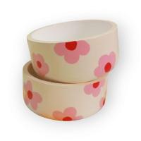 ราคา กระถางต้นไม้ กระถางแคคตัส กระถางปูน เพ้นท์ลายดอกไม้ (27113321001)